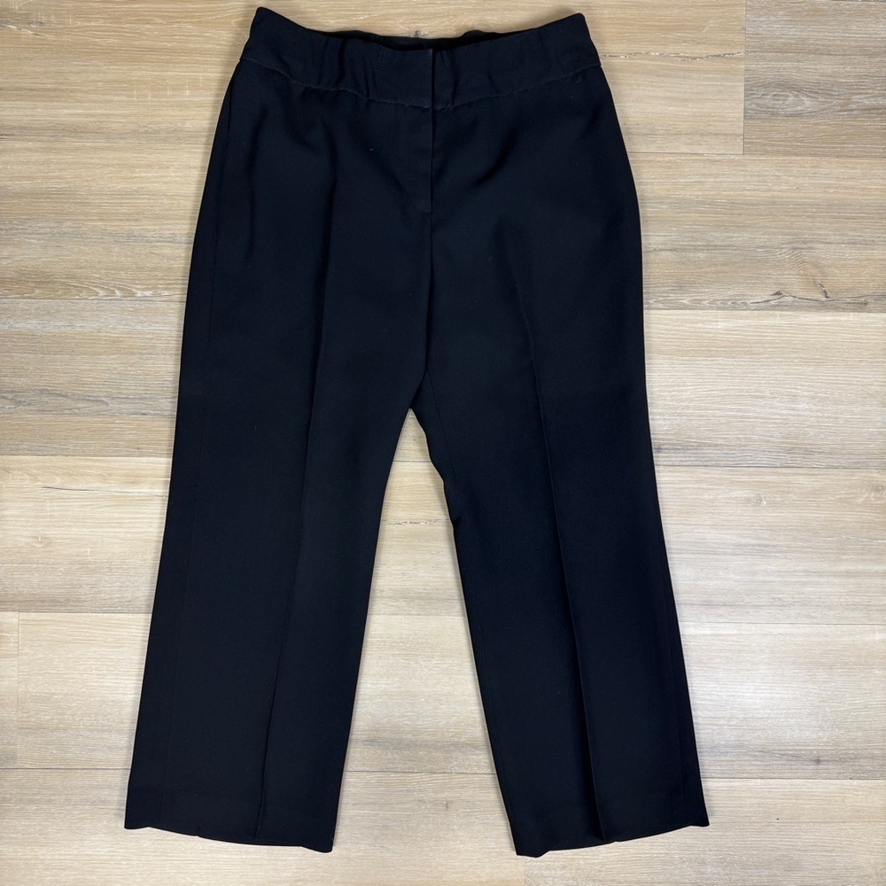 Kasper Women's Suit Separates Black Trousers, Size 10 PETITE